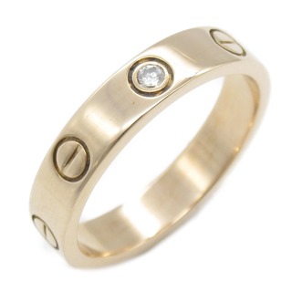 カルティエ(Cartier)のカルティエ ミニラブ 1Pダイヤ リング リング・指輪(リング(指輪))