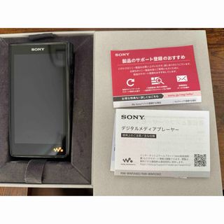 ソニー(SONY)の【大幅値下げ】SONY ウォークマン 保証付 WM1シリーズ NW-WM1AM2(ポータブルプレーヤー)