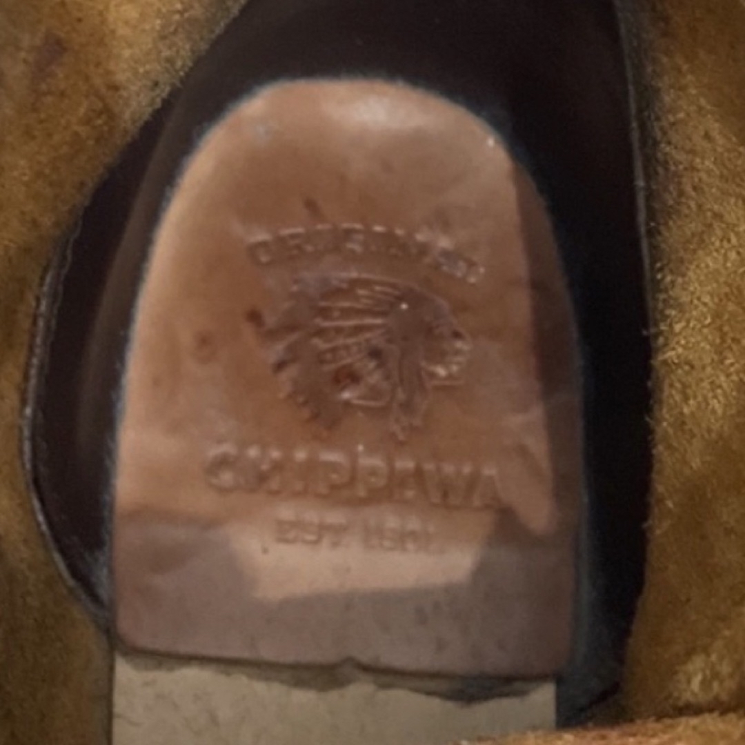 CHIPPEWA(チペワ)の値下げチペワ USA製 ブーツ 1901M26 レザー 26.0cm 茶色 メンズの靴/シューズ(ブーツ)の商品写真
