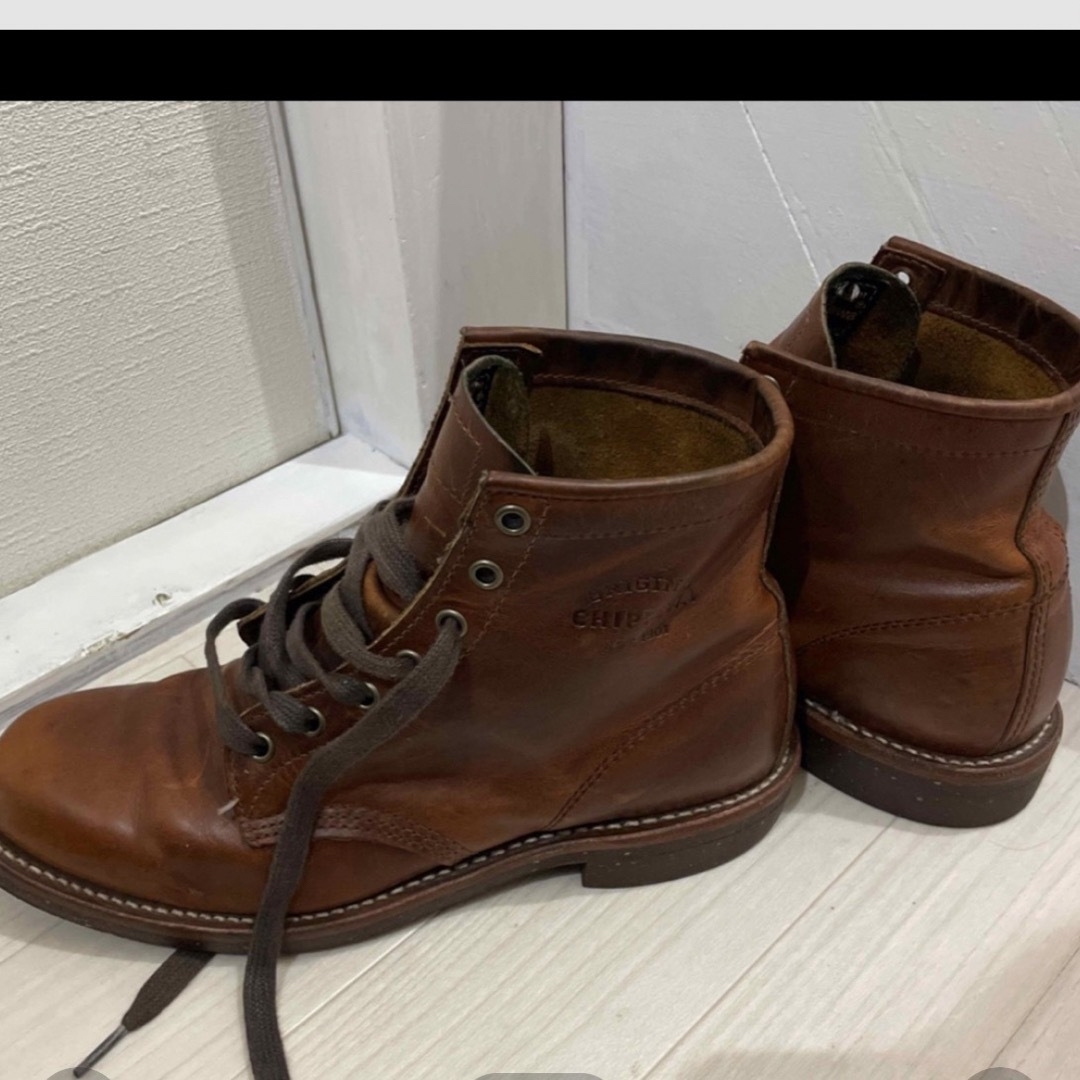 CHIPPEWA(チペワ)の値下げチペワ USA製 ブーツ 1901M26 レザー 26.0cm 茶色 メンズの靴/シューズ(ブーツ)の商品写真
