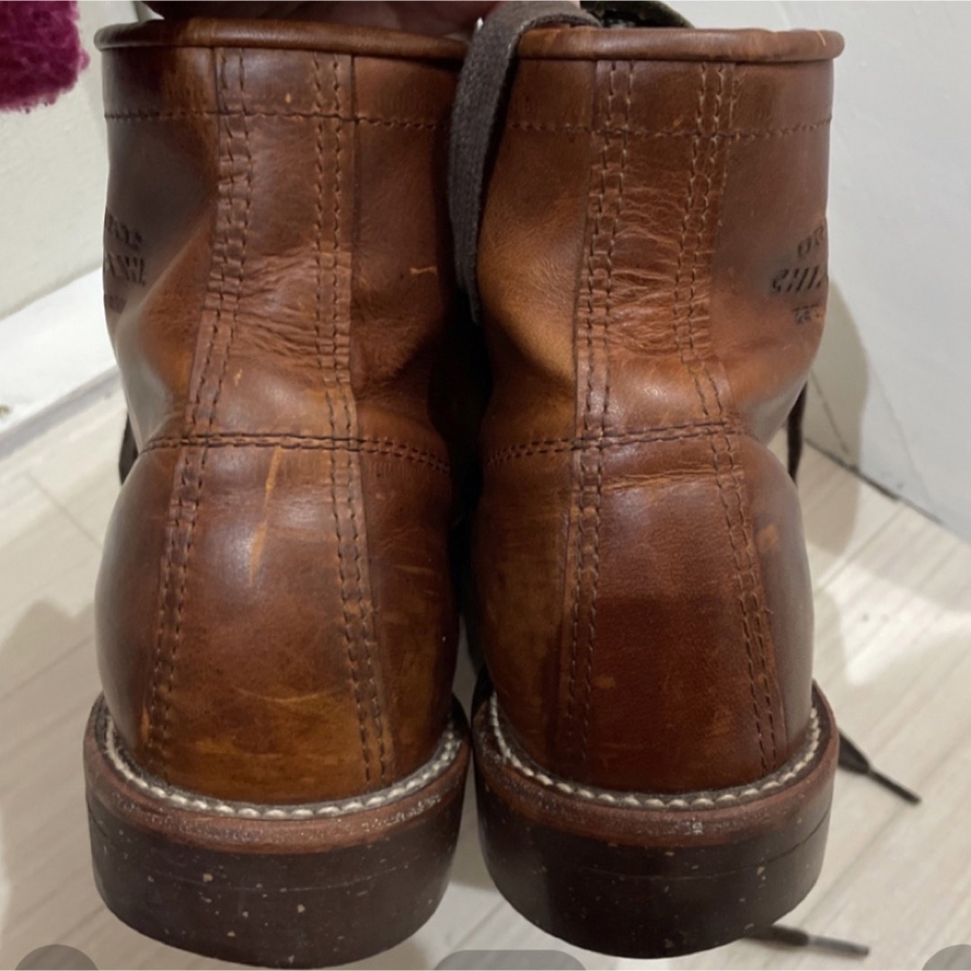 CHIPPEWA(チペワ)の値下げチペワ USA製 ブーツ 1901M26 レザー 26.0cm 茶色 メンズの靴/シューズ(ブーツ)の商品写真