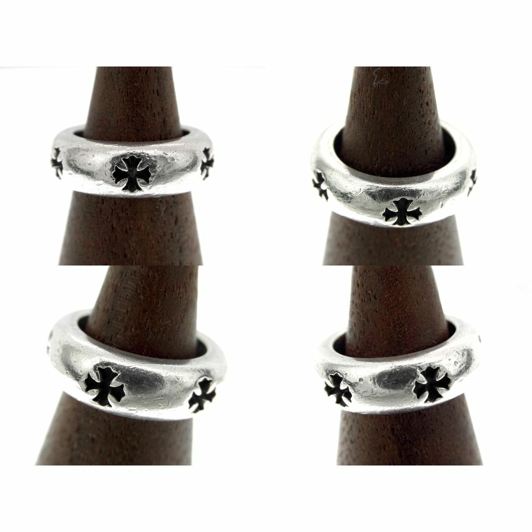 Chrome Hearts(クロムハーツ)のクロムハーツ CHROME HEARTS ■ 【 NEGATIVE CH PLUS 】 ネガティブ CHプラス シルバー リング s2623 レディースのアクセサリー(リング(指輪))の商品写真