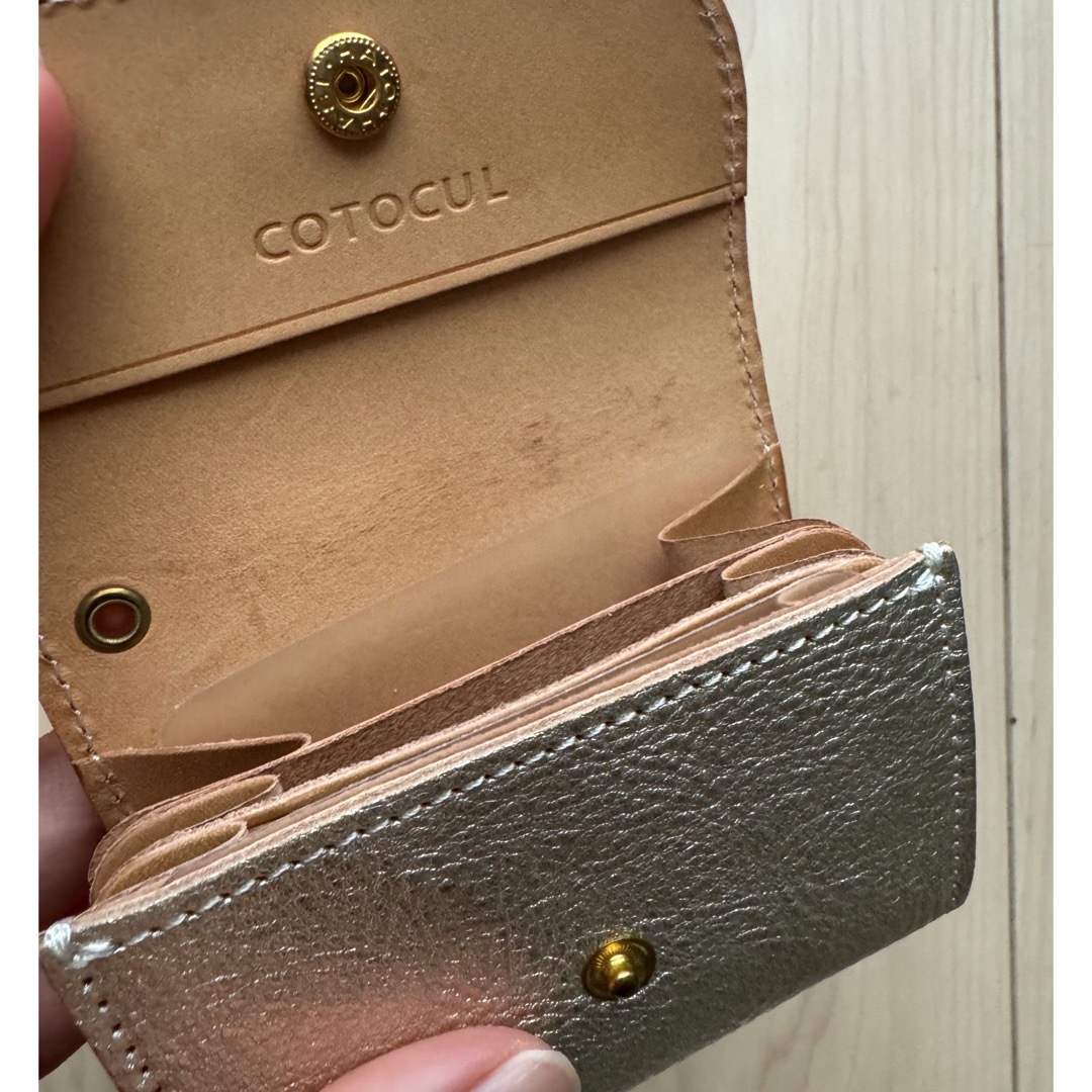 COTOCUL（コトカル） 金 銀 ゴールド シルバー シャンパン 財布 レディースのファッション小物(財布)の商品写真