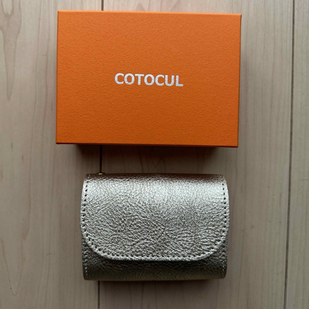 COTOCUL（コトカル） 金 銀 ゴールド シルバー シャンパン 財布 レディースのファッション小物(財布)の商品写真