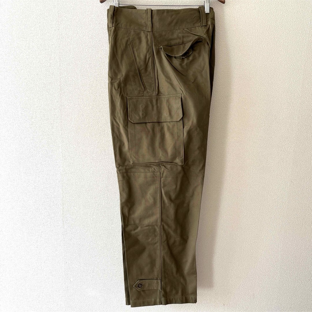 Maison Martin Margiela(マルタンマルジェラ)の1952年製　フランス軍M47前期型　デッドストック新品　サイズ35　比翼③ メンズのパンツ(ワークパンツ/カーゴパンツ)の商品写真