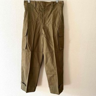 マルタンマルジェラ(Maison Martin Margiela)の1952年製　フランス軍M47前期型　デッドストック新品　サイズ35　比翼③(ワークパンツ/カーゴパンツ)