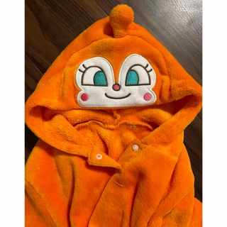 アンパンマン(アンパンマン)の【値下げ！】ドキンちゃん　着ぐるみ　なりきり　90cm 送料込【中古品、良品】(ロンパース)