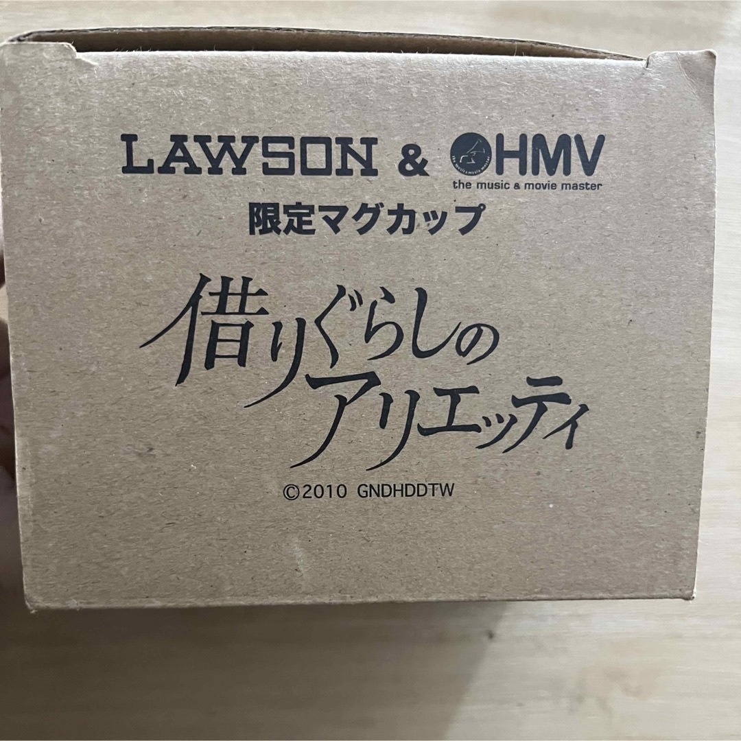 ジブリ(ジブリ)の新品　ジブリ  借りぐらしのアリエッティ   マグカップ インテリア/住まい/日用品のキッチン/食器(グラス/カップ)の商品写真