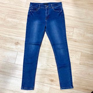 ジーナシス(JEANASIS)の《美品》JEANASISジーナシス 柔らか裏起毛 ストレッチスキニーデニム L (デニム/ジーンズ)