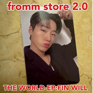 エイティーズ(ATEEZ)のサン frommstore 2.0 トレカ ATEEZ WILL サイン会(アイドルグッズ)