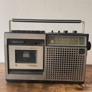 パナソニック(Panasonic)の【ジャンク】National ナショナル ラジカセ RQ-535 パナソニック (ラジオ)