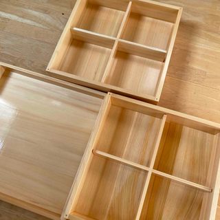 イケア(IKEA)の新品　竹　重箱　2段(弁当用品)