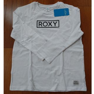 ロキシー(Roxy)の【ROXY】新品未使用！Girls ロンT 140 白 ホワイト 長袖(Tシャツ/カットソー)