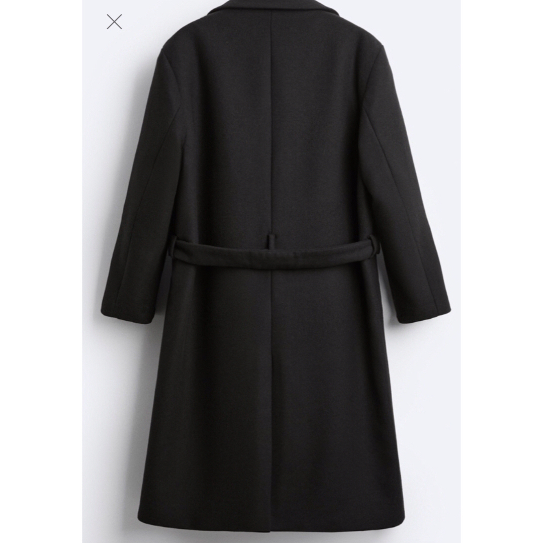 ZARA - 【美品】zara ダブルブレスト ロング コートの通販 by ZARA - 【美品】zara ダブルブレスト ロング コートの通販 by