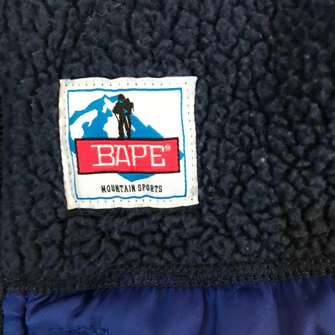 12/6迄価格BAPE  mountain sports ボア ジャケット希少L