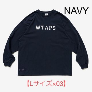 【XENO】HUSTLE LS T-SHIRT NAVY ロングTシャツロンT