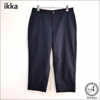 イッカ(ikka)のikka イッカ レディース パンツ ネイビー クロップドパンツ M(クロップドパンツ)