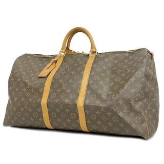 ルイヴィトン(LOUIS VUITTON)の【4fb1853】ルイヴィトン ボストンバッグ/モノグラム/キーポル60/M41422/ブラウン(ボストンバッグ)