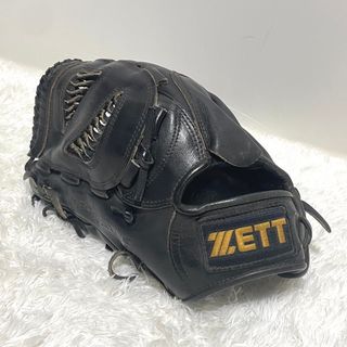 ゼット(ZETT)の【美品】  ZETT プロステイタス ゼット 一般 左 投手用 硬式 グローブ(グローブ)