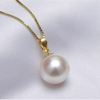 【大特価】2個セット アコヤ パール 本真珠 18金 ペンダント ネックレス(ネックレス)