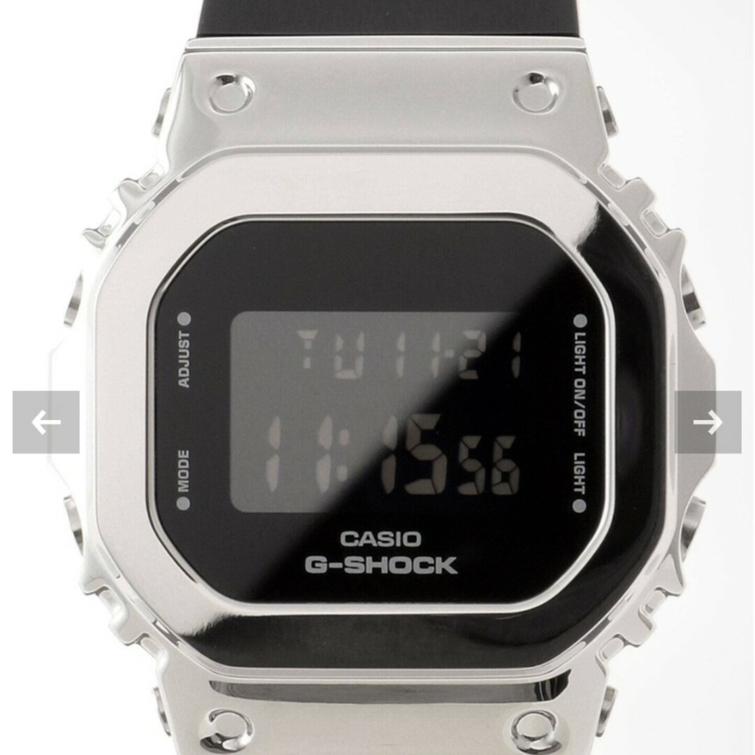 G-SHOCK(ジーショック)の【CASIO/カシオ】 G-SHOCK WOMAN 5600 SILVER レディースのファッション小物(腕時計)の商品写真