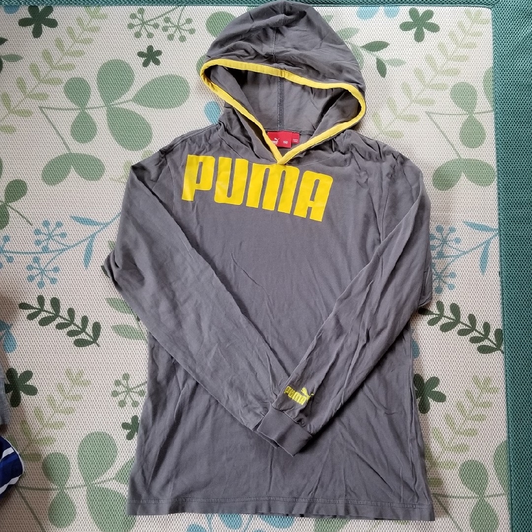 PUMA(プーマ)のPUMA　長袖パーカー 150cm　② キッズ/ベビー/マタニティのキッズ服男の子用(90cm~)(Tシャツ/カットソー)の商品写真