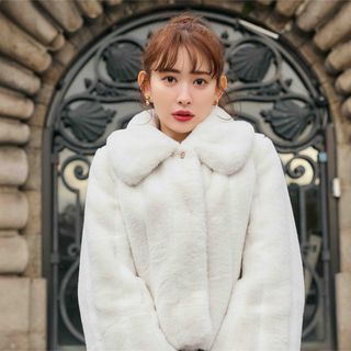 ハーリップトゥ(Her lip to)のHerlipto Winter Love Faux Fur Coat(毛皮/ファーコート)