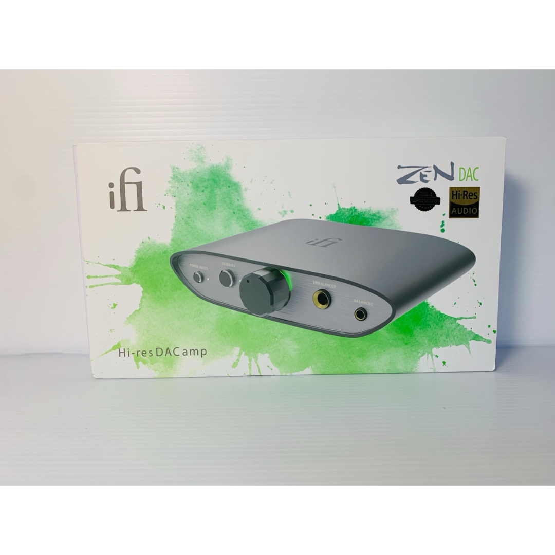 iFi コンパクトDAC＆ヘッドフォンアンプ ZEN DAC NEW スマホ/家電/カメラのオーディオ機器(アンプ)の商品写真