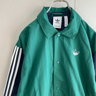 adidas - 古着 90s adidas アディダス ナイロンジャケット グリーン XL