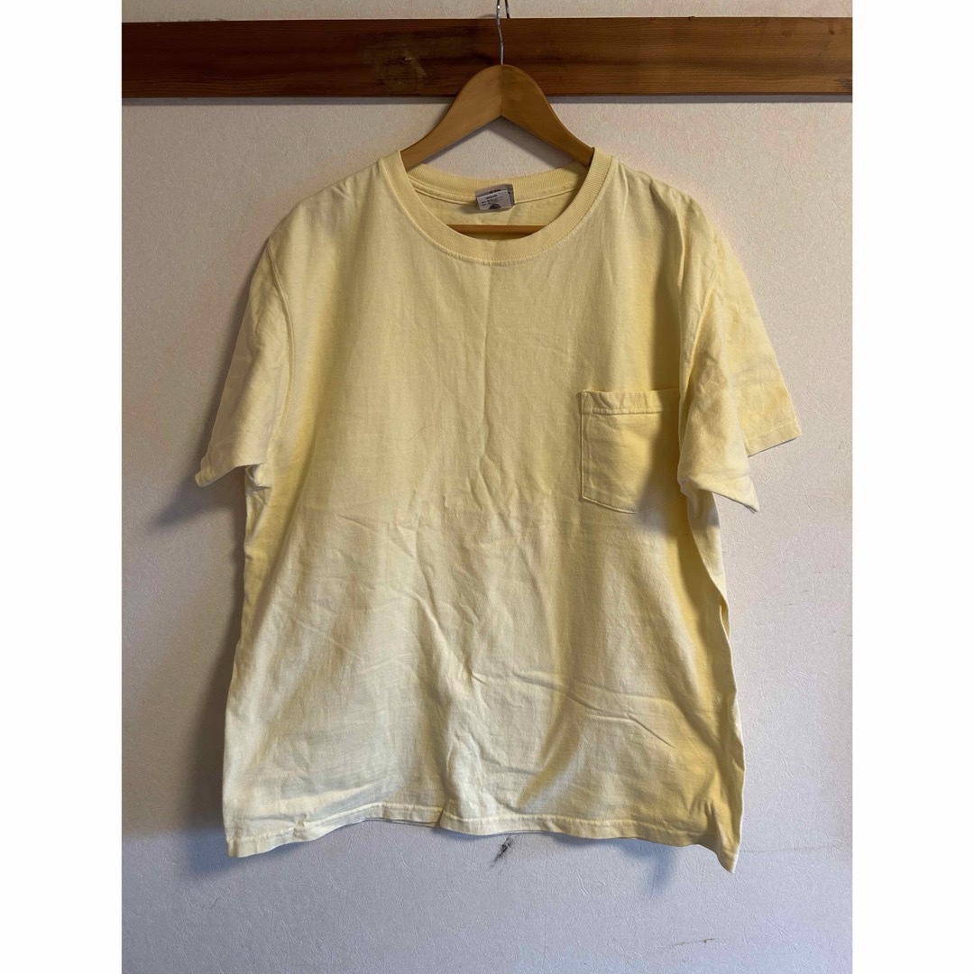 GOOD WEAR(グッドウェアー)のTシャツ goodwear イエロー XLサイズ メンズのトップス(Tシャツ/カットソー(半袖/袖なし))の商品写真