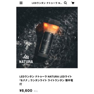 スノーピーク(Snow Peak)のLEDランタン ナトゥーラ NATURA 『B.F.F 』(ライト/ランタン)