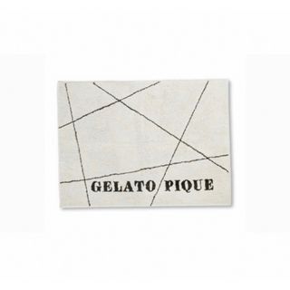 ジェラートピケ(gelato pique)のお値下げ不可　新品タグ付き　ジェラートピケ  ラグマット　ロゴ(ラグ)