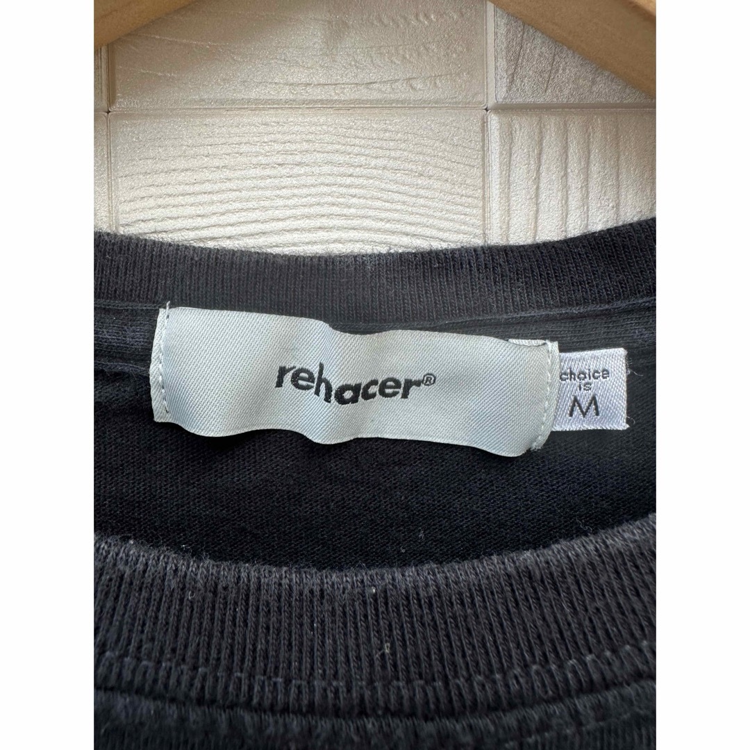 rehacer(レアセル)のrehacer レアセル tシャツ メンズのトップス(Tシャツ/カットソー(半袖/袖なし))の商品写真