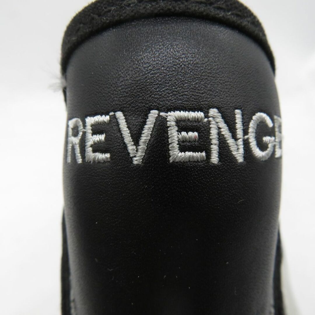 REVENGE x STORM(リベンジストーム)のREVENGE X STORM LEATHER SNEAKER BLACK  メンズの靴/シューズ(スニーカー)の商品写真