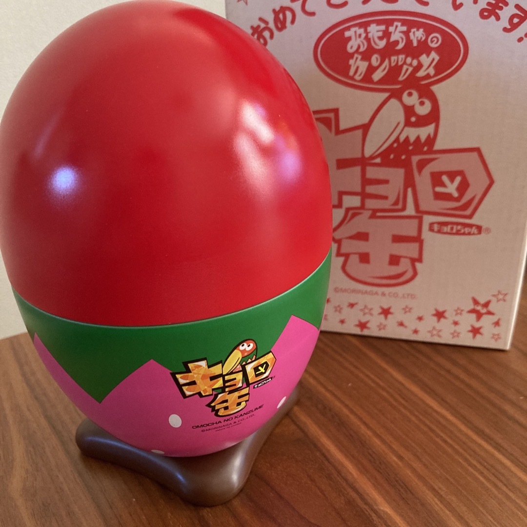 森永製菓(モリナガセイカ)のおもちゃのカンヅメ キョロ缶 ストロベリー🍓 エンタメ/ホビーのおもちゃ/ぬいぐるみ(キャラクターグッズ)の商品写真