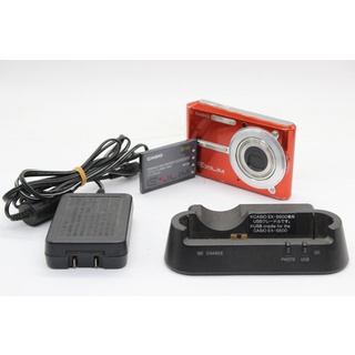 【返品保証】 カシオ Casio Exilim EX-S600 オレンジ 3x バッテリー チャージャー付き コンパクトデジタルカメラ  s6682(コンパクトデジタルカメラ)