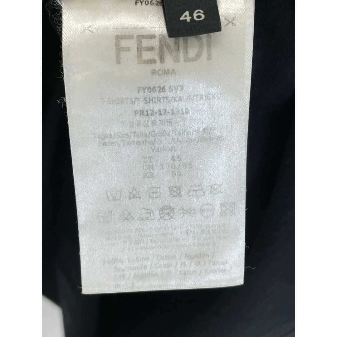 FENDI(フェンディ)のフェンディ 【国内正規】FY0626 SV バグズ モンスター アイ 3 半袖Tシャツ/ 46 メンズのトップス(Tシャツ/カットソー(半袖/袖なし))の商品写真