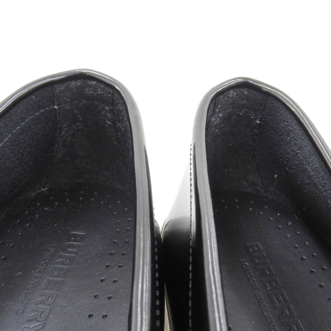 BURBERRY(バーバリー)のバーバリー 新品同様 コインローファー シューズ メンズ ブラック 40 40 メンズの靴/シューズ(その他)の商品写真