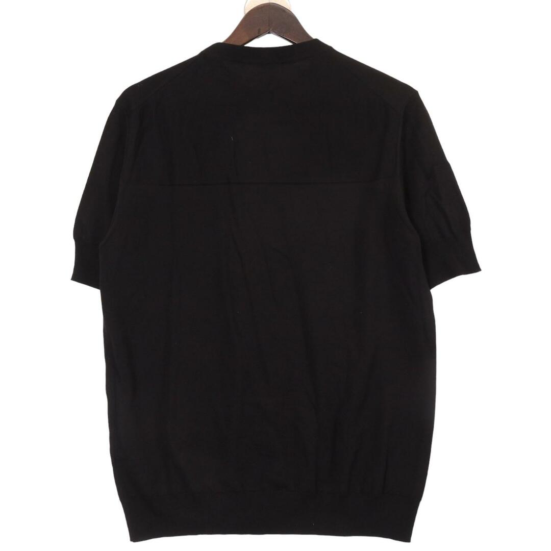Jil Sander(ジルサンダー)のジルサンダー ブラック 23年春夏 HARMONY ニットTシャツ 50 メンズのトップス(その他)の商品写真