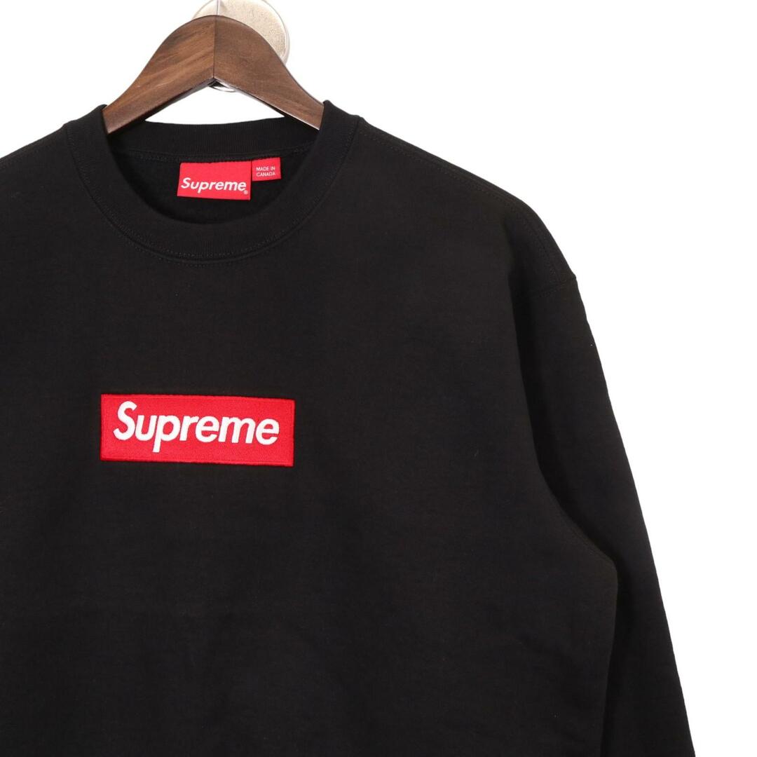 Supreme(シュプリーム)のシュプリーム 22AW ブラック ボックスロゴ Box Logo Crewneck BLACK クルーネックスウェット S メンズのトップス(その他)の商品写真