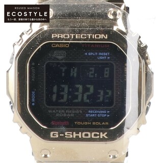ジーショック(G-SHOCK)のジーショック 【新品同様】GMW-B5000TR-9JR フルメタルスクエア TranTixxii タフソーラー電波 デジタル(腕時計(デジタル))