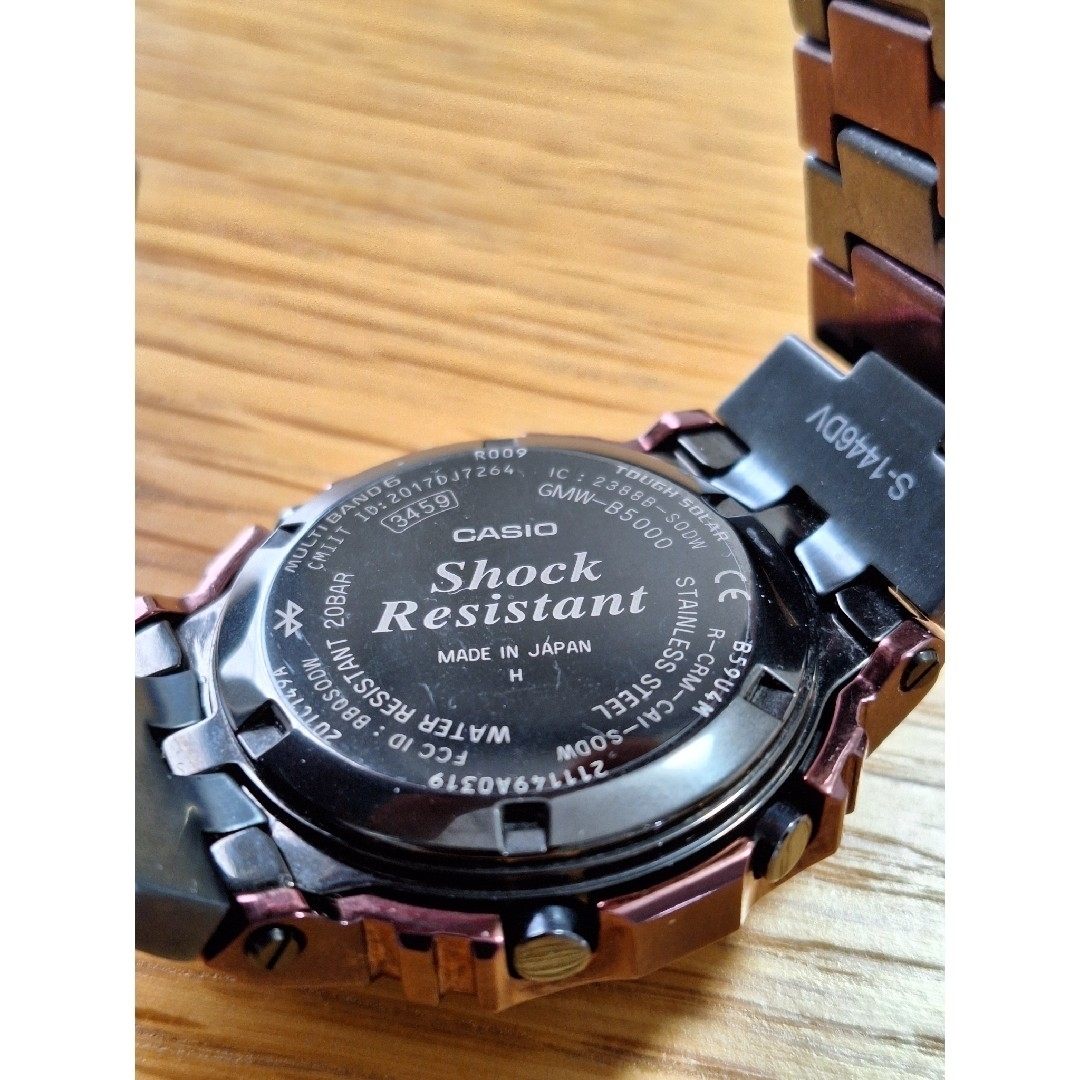 G-SHOCK(ジーショック)のCASIO G-SHOCK GMW-B5000PB-6JF フルメタル希少カラー メンズの時計(腕時計(デジタル))の商品写真