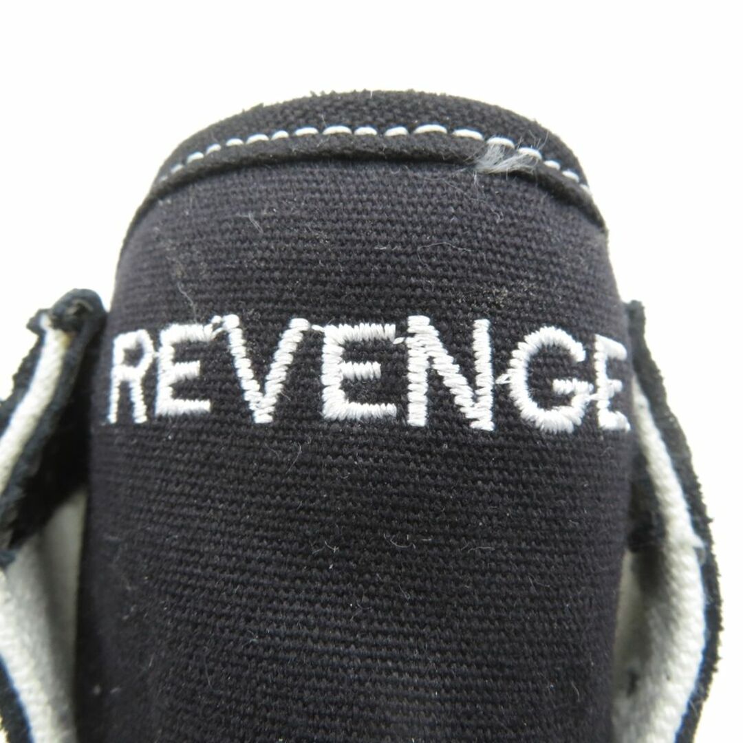 REVENGE x STORM(リベンジストーム)のREVENGE X STORM FLAME SNEAKER BLACK メンズの靴/シューズ(スニーカー)の商品写真