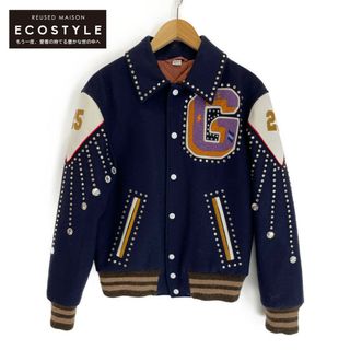 グッチ(Gucci)のグッチ 【美品/国内正規】512999 ビジュードラゴンエンブロイダリー スタジアム 46(スタジャン)