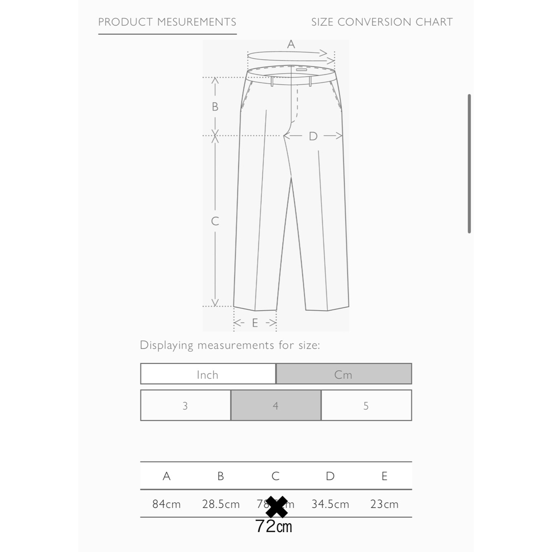 AURALEE(オーラリー)のAURALEE LIGHT WOOL MAX GABARDINE PANTS 4 メンズのパンツ(スラックス)の商品写真