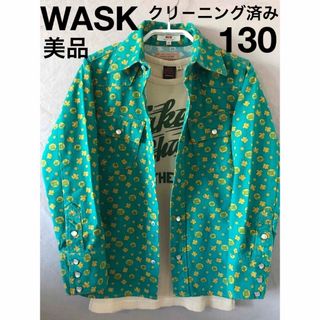 ワスク(WASK)の【美品・クリ－ニング済】WASK ワスク★綿起毛ウェスタン風シャツ★130cm(ブラウス)