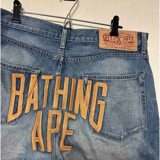 A BATHING APE - アベイシングエイプ デニム ジーンズ パンツ