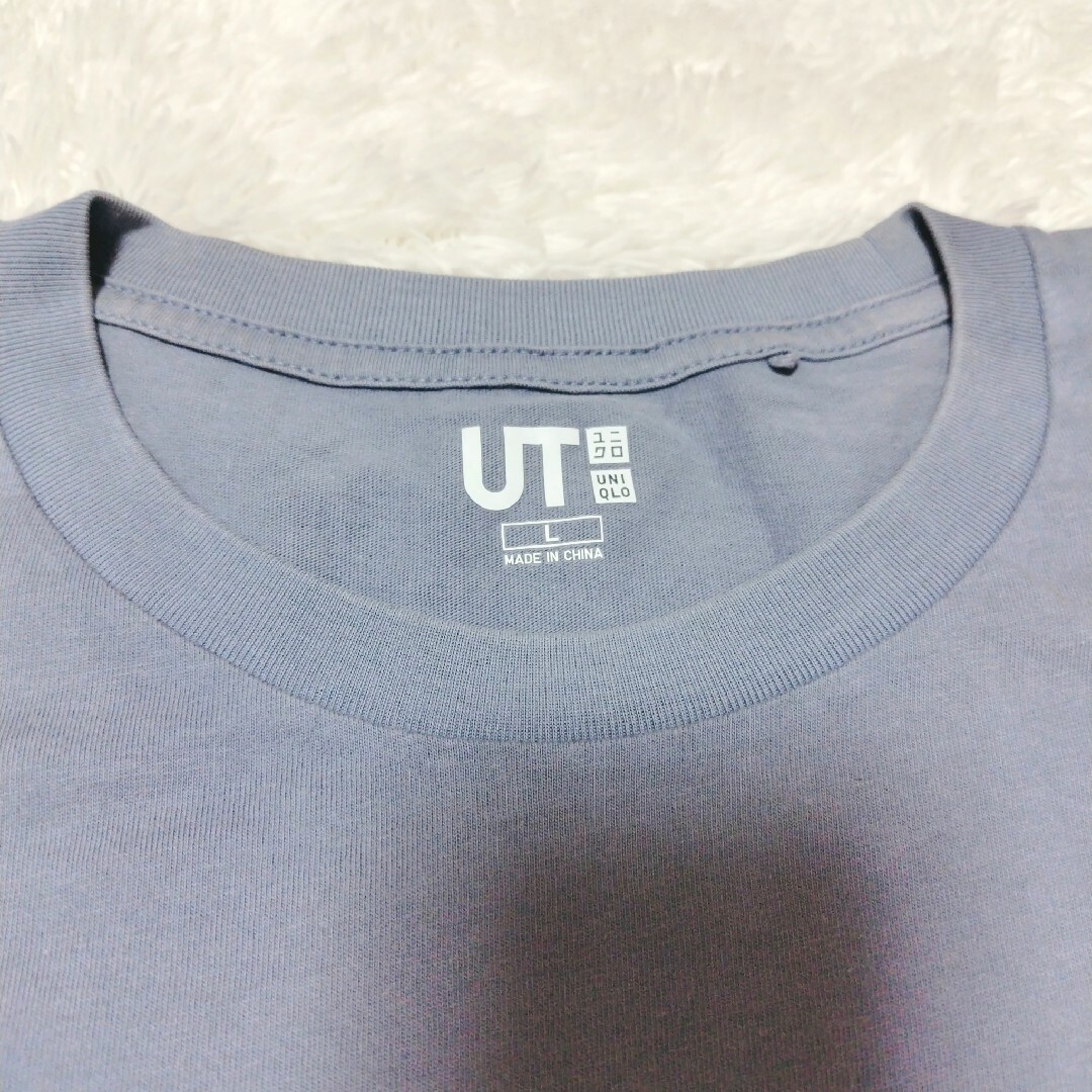 UNIQLO(ユニクロ)のユニクロ ゴールデンカムイ コラボT  半袖 Tシャツ L 水色 ブルー メンズのトップス(Tシャツ/カットソー(半袖/袖なし))の商品写真