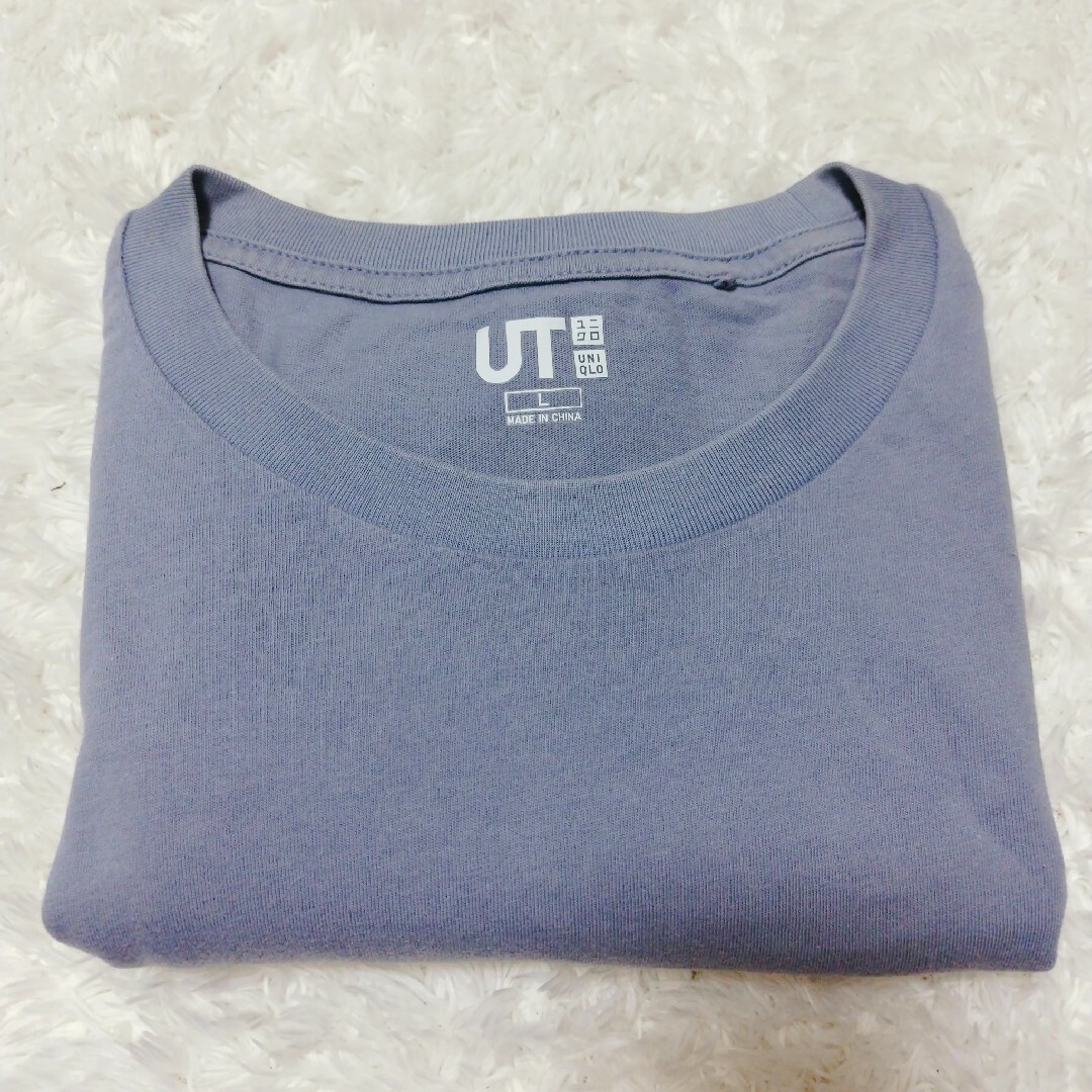 UNIQLO(ユニクロ)のユニクロ ゴールデンカムイ コラボT  半袖 Tシャツ L 水色 ブルー メンズのトップス(Tシャツ/カットソー(半袖/袖なし))の商品写真