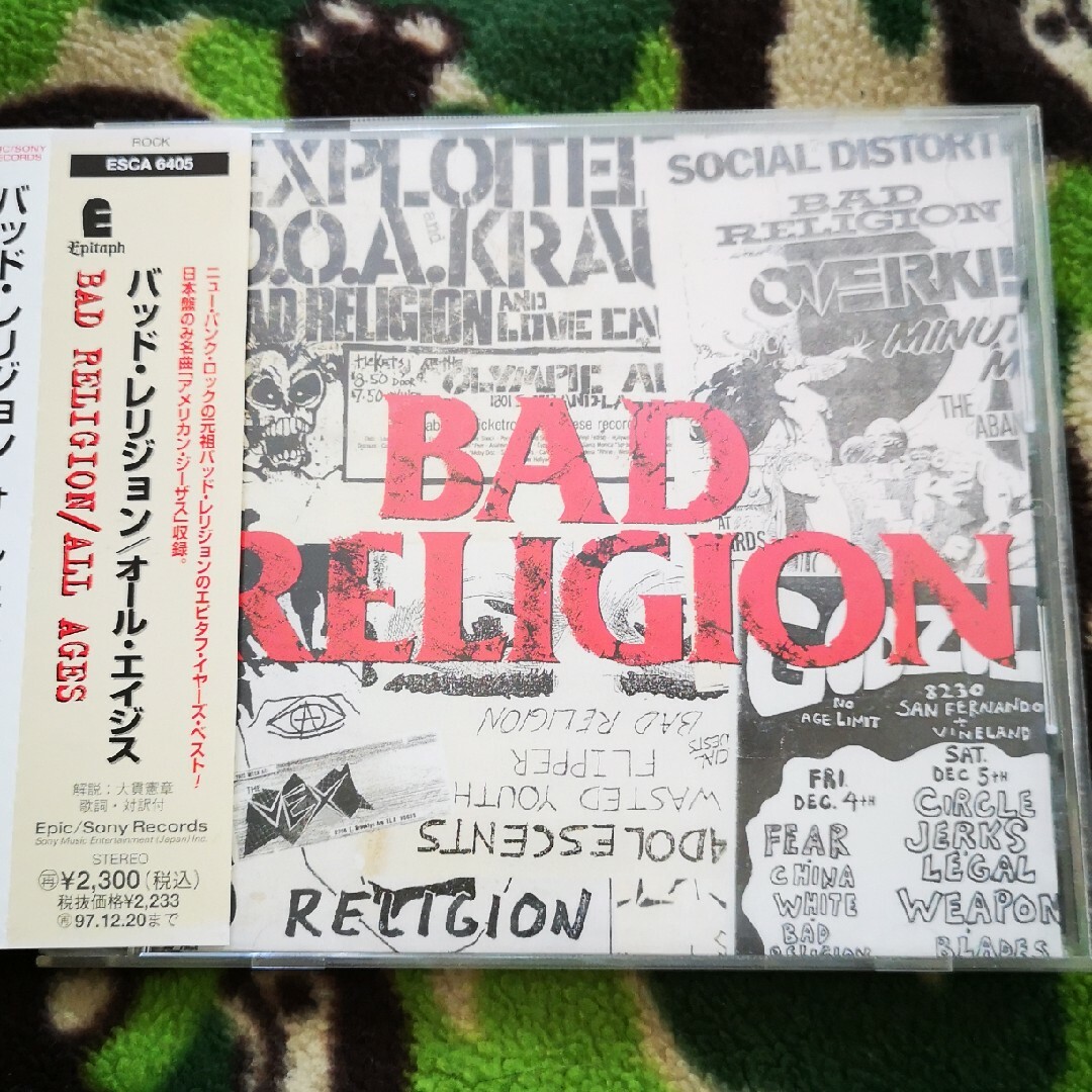 オール・エイジズ BAD RELIGION バッド・レリジョン エンタメ/ホビーのCD(ポップス/ロック(洋楽))の商品写真